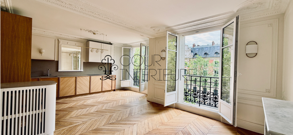 Sans titre70 VIDE – 2 chambres – PARIS 16ème – Bld Exelmans – 75,09 m2 – 3ème étage avec ascenseur – Loyer charges comprises : 3.000 euros (chauffage et eau chaude collectifs)