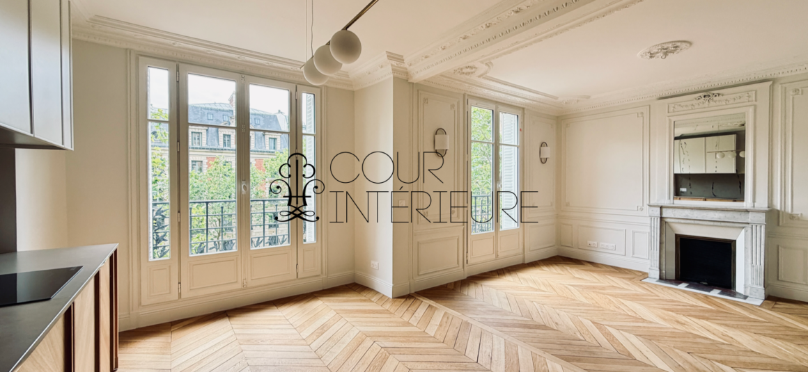 Sans titre71 VIDE – 2 chambres – PARIS 16ème – Bld Exelmans – 75,09 m2 – 3ème étage avec ascenseur – Loyer charges comprises : 3.000 euros (chauffage et eau chaude collectifs)