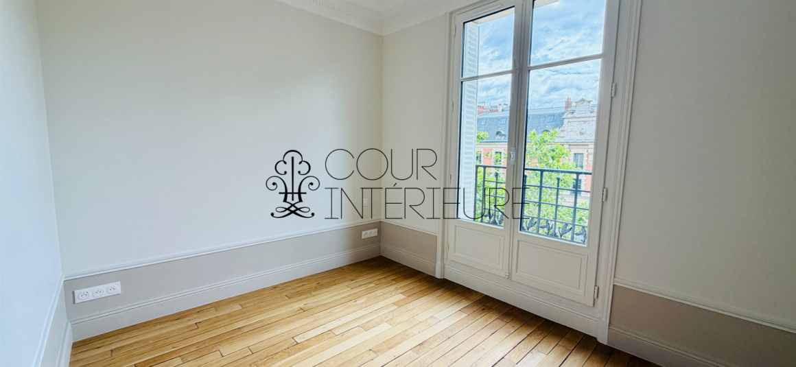 Sans titre72 VIDE – 2 chambres – PARIS 16ème – Bld Exelmans – 75,37 m2 – 4ème étage avec ascenseur – Loyer charges comprises : 3.000 euros (chauffage et eau chaude collectifs)