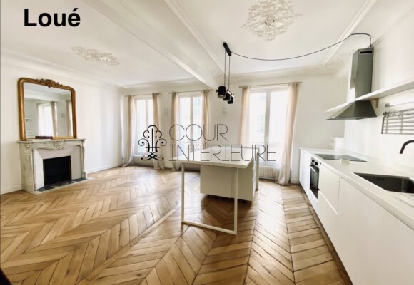VIDE –  2 chambres – Paris 17ème – 73 m2 – Rue Labie (quartier Ternes / Poncelet) – 3ème étage sans ascenseur – Loyer charges comprises : 2.490 euros